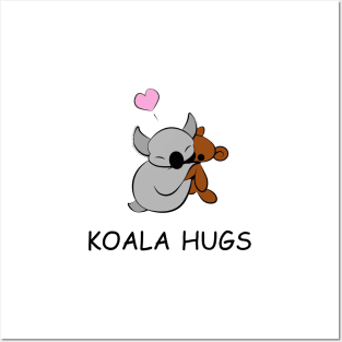 Koala Hugs Posters and Art